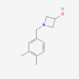1-[(3,4-Dimethylphenyl)methyl]azetidin-3-ol