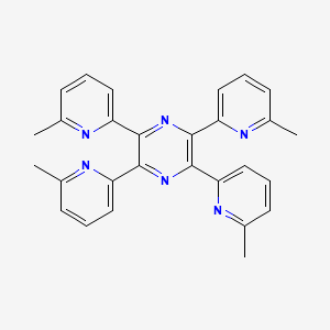 Tetrakis(6-methylpyridin-2-yl)pyrazine