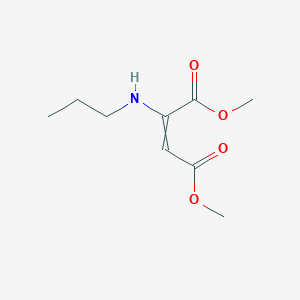 Dimethyl 2-(propylamino)but-2-enedioate