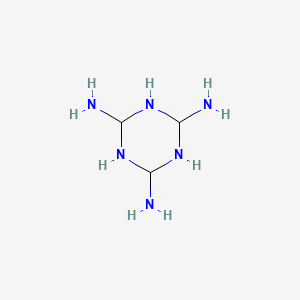 1,3,5-Triazine-2,4,6-triamine, hexahydro-