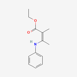 ethyl (Z)-3-anilino-2-methylbut-2-enoate