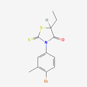 3-(4-Bromo-m-tolyl)-5-ethylrhodanine