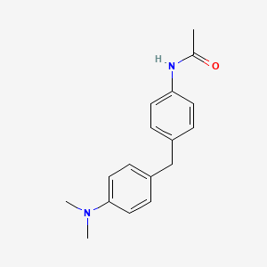 N-(4-{[4-(Dimethylamino)phenyl]methyl}phenyl)acetamide