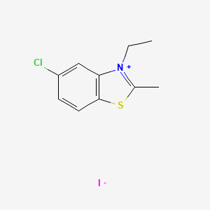 5-Chloro-3-ethyl-2-methyl-1,3-benzothiazol-3-ium iodide