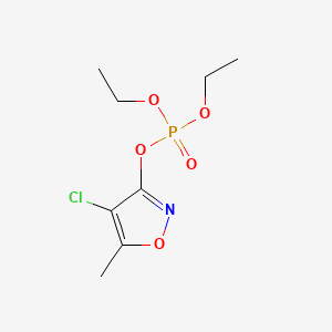 4-Chloro-5-methyl-3-isoxazolyl diethyl phosphate