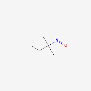 molecular formula C5H11NO B14689675 Butane, 2-methyl-2-nitroso- CAS No. 34946-78-6