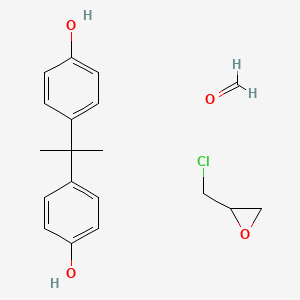 2-(Chloromethyl)oxirane;formaldehyde;4-[2-(4-hydroxyphenyl)propan-2-yl]phenol