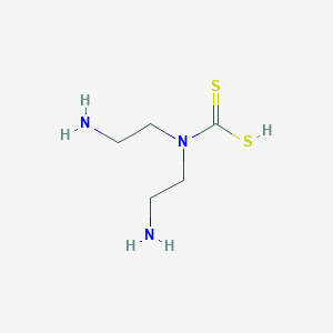 Bis(2-aminoethyl)carbamodithioic acid