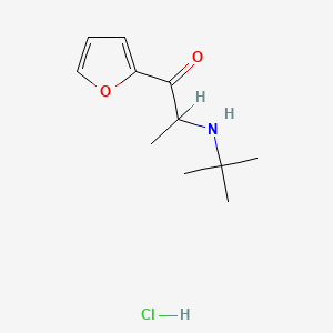 2-(tert-Butylamino)-1-(2-furyl)-1-propanone hydrochloride