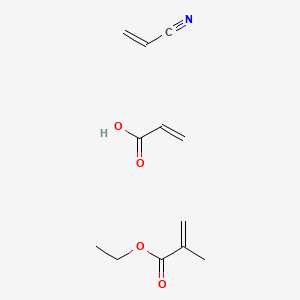 Ethyl 2-methylprop-2-enoate;prop-2-enenitrile;prop-2-enoic acid