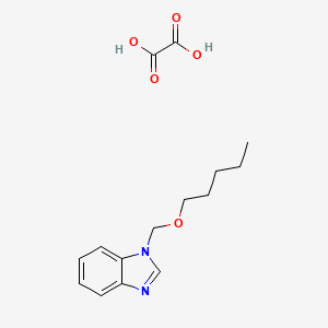 1-Pentoxymethylbenzimidazole oxalate