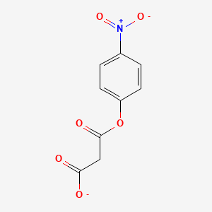 3-(4-Nitrophenoxy)-3-oxopropanoate