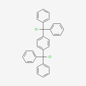 1,4-Bis[chloro(diphenyl)methyl]benzene