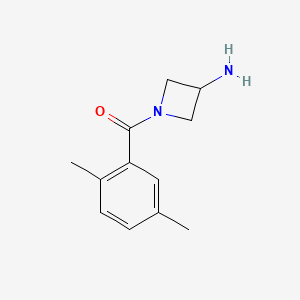 molecular formula C12H16N2O B1468991 1-(2,5-Dimethylbenzoyl)azetidin-3-amine CAS No. 1339184-42-7