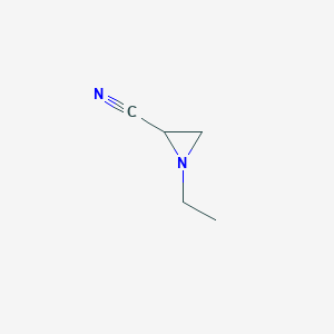 1-Ethylaziridine-2-carbonitrile