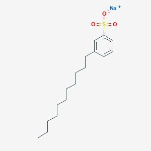 Benzenesulfonic acid, undecyl-, sodium salt