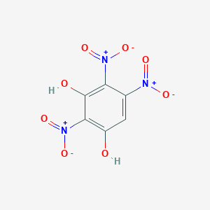 B14689993 2,4,5-Trinitrobenzene-1,3-diol CAS No. 26469-89-6