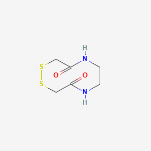 1,2,5,8-Dithiadiazecine-4,9(3H,10H)-dione, tetrahydro-