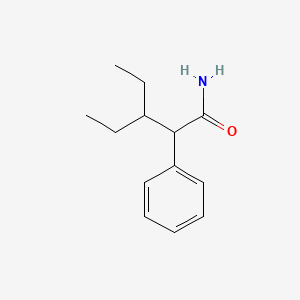 3-Ethyl-2-phenylpentanamide