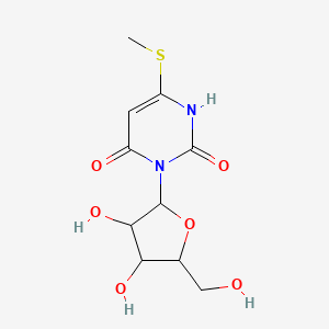 6-(Methylsulfanyl)-3-pentofuranosylpyrimidine-2,4(1h,3h)-dione