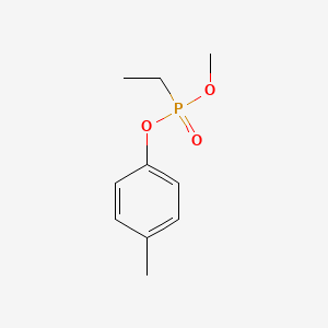 Phosphonic acid, ethyl-, methyl p-tolyl ester