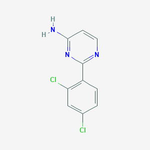 2-(2,4-Dichlorophenyl)pyrimidin-4-amine
