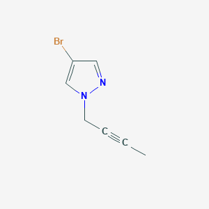 4-bromo-1-(but-2-yn-1-yl)-1H-pyrazole