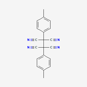 Bis(4-methylphenyl)ethane-1,1,2,2-tetracarbonitrile