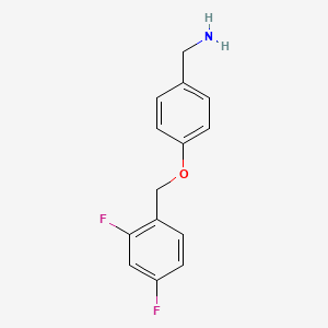 4-(2,4-Difluorobenzyloxy)-benzylamine