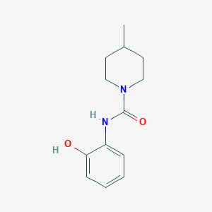 2'-Hydroxy-4-methyl-1-piperidinecarboxanilide