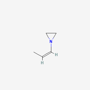 Aziridine, 1-(1-propenyl)-, (Z)-