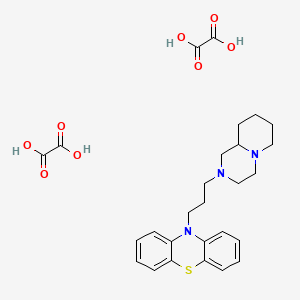 10-(3-(Octahydro-2H-pyrido(1,2-a)pyrazin-2-yl)propyl)phenothiazine maleate