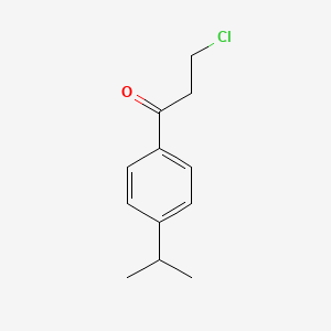 3-Chloro-1-[4-(propan-2-yl)phenyl]propan-1-one