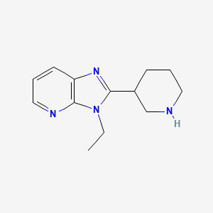 3-ethyl-2-(piperidin-3-yl)-3H-imidazo[4,5-b]pyridine