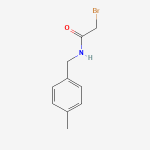 molecular formula C10H12BrNO B1469064 2-溴-n-(4-甲基苄基)乙酰胺 CAS No. 893417-08-8