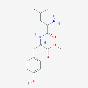 molecular formula C16H24N2O4 B14690653 Methyl leucyltyrosinate CAS No. 26307-85-7