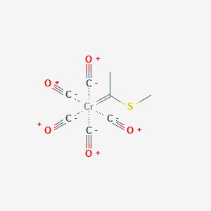 Chromium, pentacarbonyl[1-(methylthio)ethylidene]-