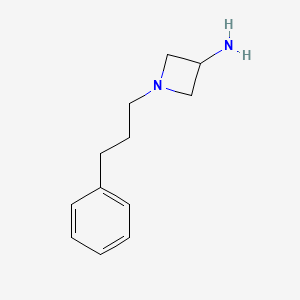 1-(3-Phenylpropyl)azetidin-3-amine
