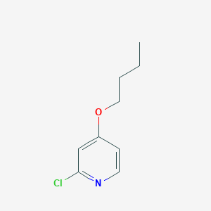 molecular formula C9H12ClNO B1469073 4-Butoxy-2-chloropyridine CAS No. 1098093-35-6