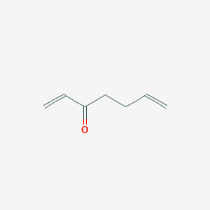 molecular formula C7H10O B14690750 Hepta-1,6-dien-3-one CAS No. 33698-60-1