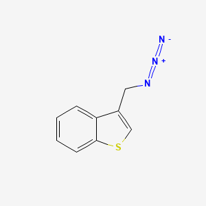 B1469078 3-(Azidomethyl)-1-benzothiophene CAS No. 1111881-07-2