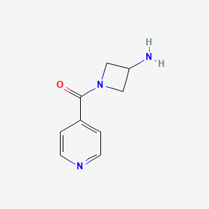 1-(Pyridine-4-carbonyl)azetidin-3-amine