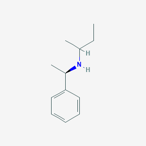 molecular formula C12H19N B1469085 (butan-2-yl)[(1R)-1-phenylethyl]amine CAS No. 1344960-74-2