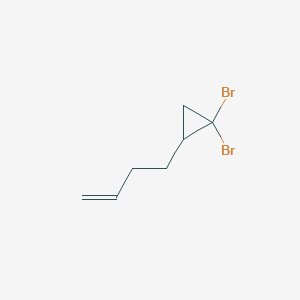 1,1-Dibromo-2-(but-3-en-1-yl)cyclopropane