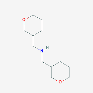 N,N-Bis(tetrahydro-2H-pyran-3-ylmethyl)amine