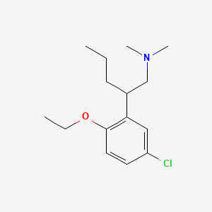 5-Chloro-N,N-dimethyl-2-ethoxy-beta-propylphenethylamine