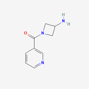 1-(Pyridine-3-carbonyl)azetidin-3-amine