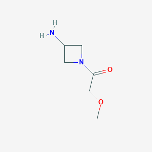 1-(3-Aminoazetidin-1-yl)-2-methoxyethan-1-one