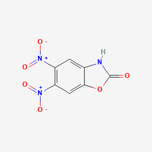 5,6-dinitro-3H-1,3-benzoxazol-2-one