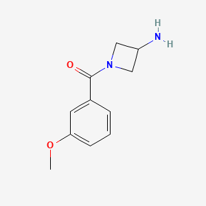 1-(3-Methoxybenzoyl)azetidin-3-amine